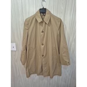 Harbor Master Trench Coat Buoy Cloth Size 42 Long New York Chicago Winter Fall